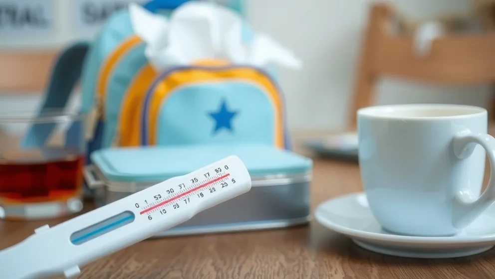 Kan man lämna barn på förskola när man är sjuk