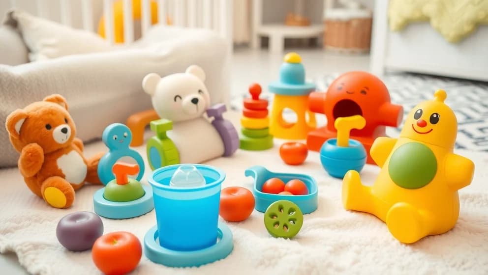 Vad kan en 7 månaders bebis göra