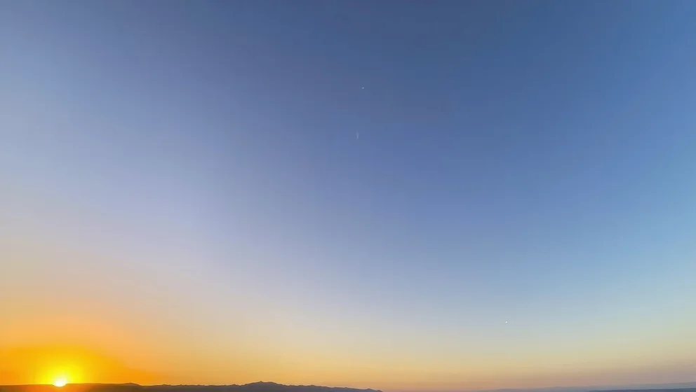 Varför går solen upp i öst och ner i väst